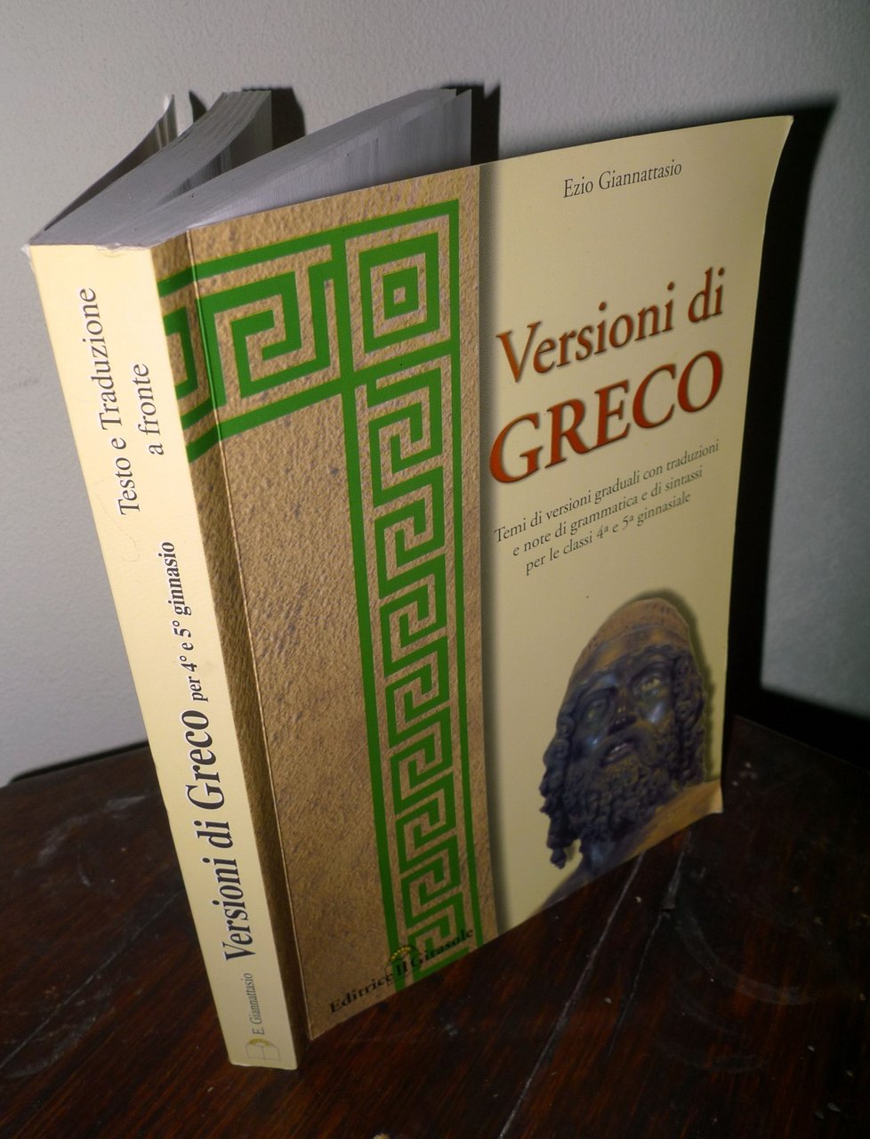 Giannattasio,VERSIONI DI GRECO.Temi di versioni graduali,2008[manuale,scuola | Immagine principale