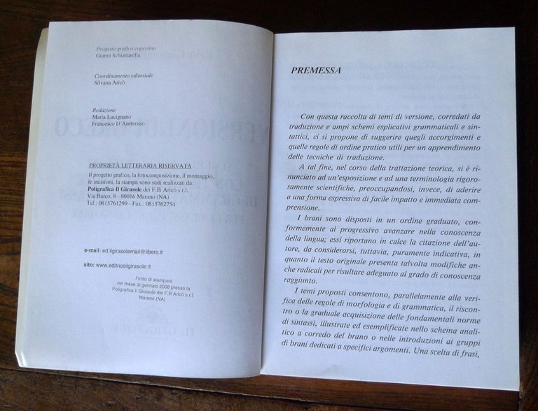 Giannattasio,VERSIONI DI GRECO.Temi di versioni graduali,2008[manuale,scuola | Immagine Gallery 3