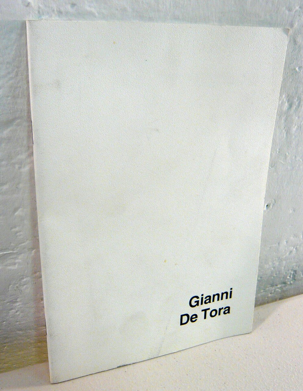 GIANNI DE TORA,TRA OPERA E AMBIENTE,1982[catalogo mostra arte contemporanea