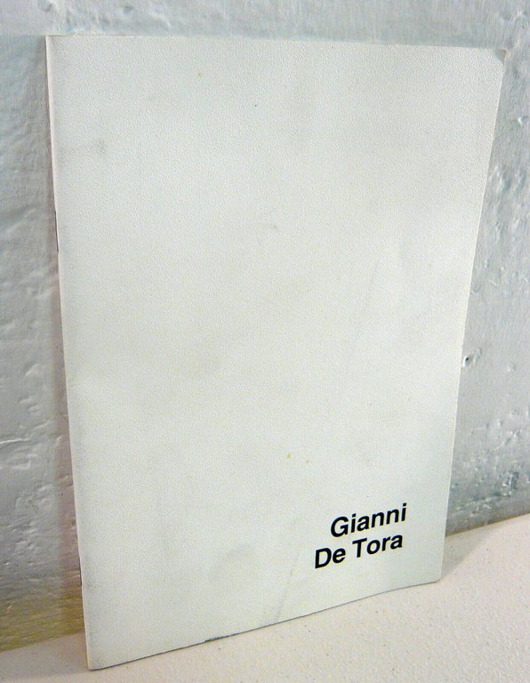 GIANNI DE TORA,TRA OPERA E AMBIENTE,1982[catalogo mostra arte contemporanea | Immagine Gallery 1