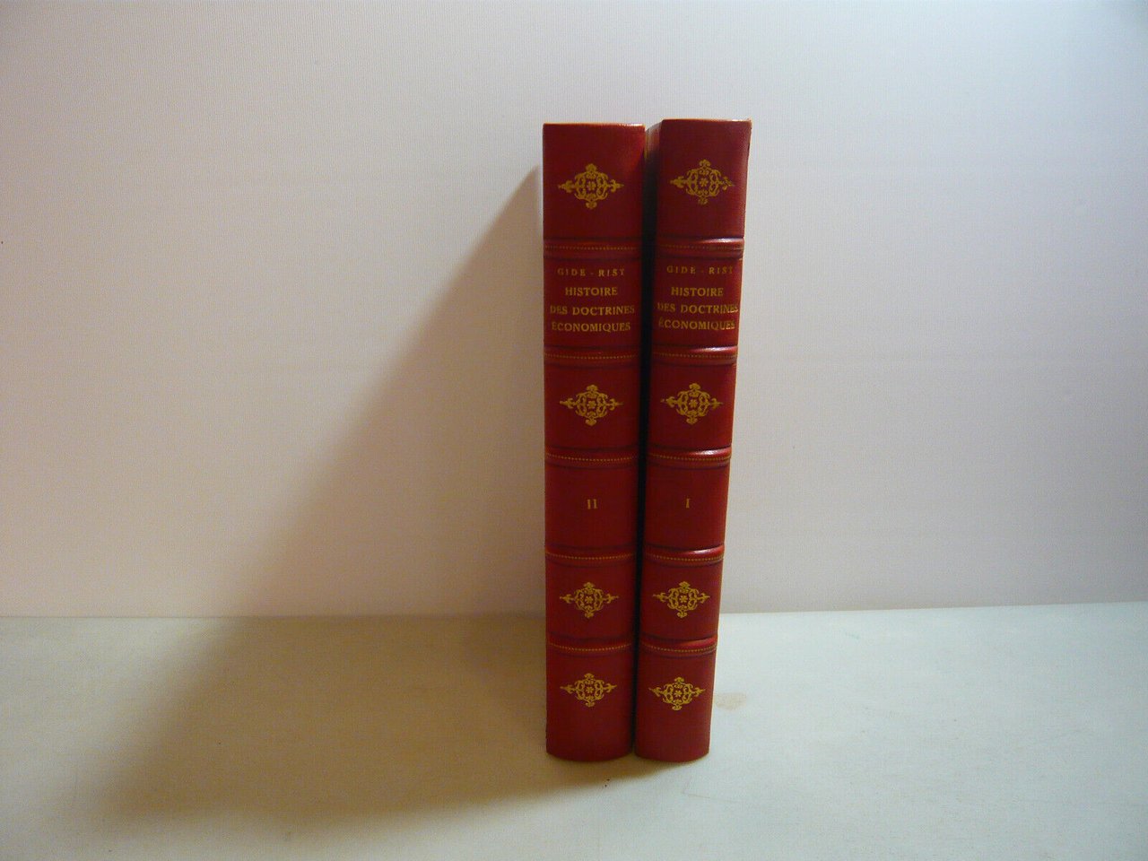 Gide-Rist,HISTOIRE DES DOCTRINES ECONOMIQUES,Parigi,1947