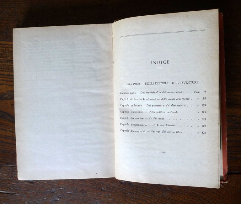 Gioberti,IL RINNOVAMENTO CIVILE D'ITALIA Vol.I-II-IV,1924 Ist.Ed.Italiano