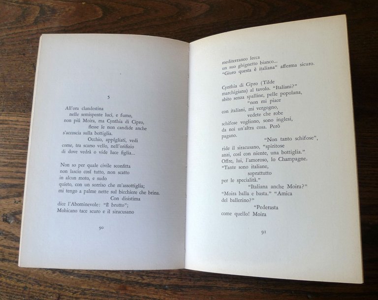 Giorgio Cesarano,LA PURA VERITÀ,1963 Mondadori I^ed.[POESIA