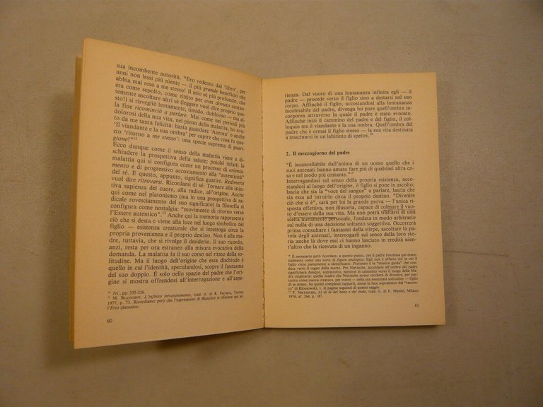 Giorgio Franck,LA PASSIONE DELLA NOTTE,Feltrinelli 1982