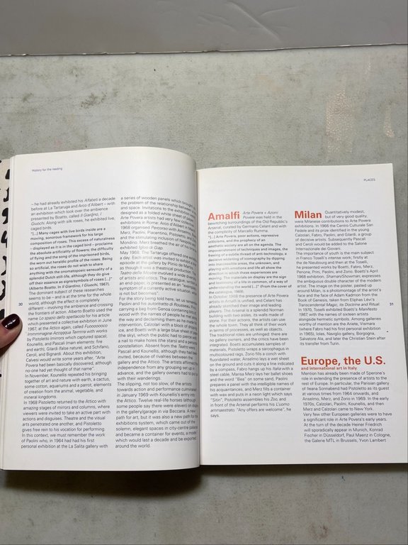 Giorgio Maffei,ARTE POVERA 1966-1980. LIBRI E DOCUMENTI Corraini 2007 | Immagine Gallery 5