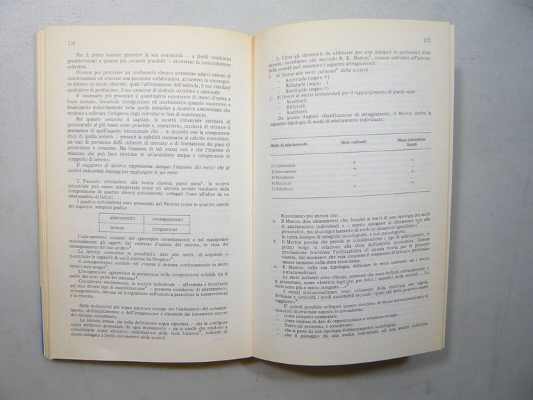 GIOVANI TRA CLASSE E GENERAZIONE.Le scelte dei giovani lavoratori,Milano, 1973