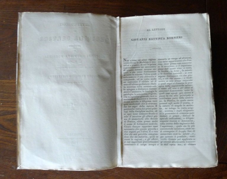 GIOVANNI BATTISTA BORSIERI,ISTITUZIONI DI MEDICINA PRATICA,1840 Coen,Firenze