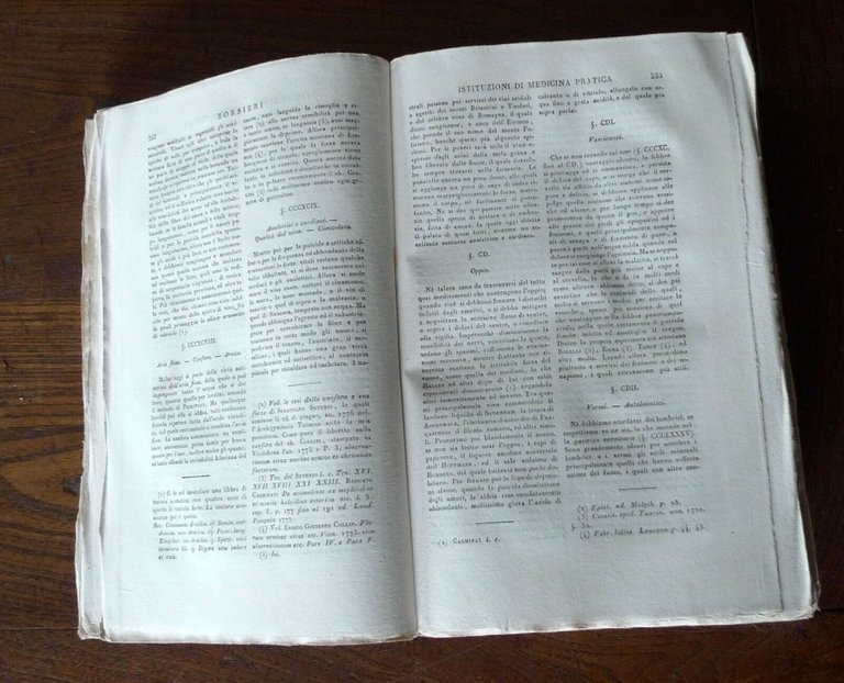 GIOVANNI BATTISTA BORSIERI,ISTITUZIONI DI MEDICINA PRATICA,1840 Coen,Firenze