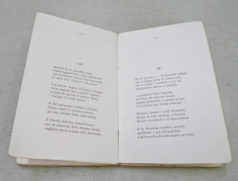 Giovanni Marradi,RICORDI LIRICI,1884 Sommaruga[poesia