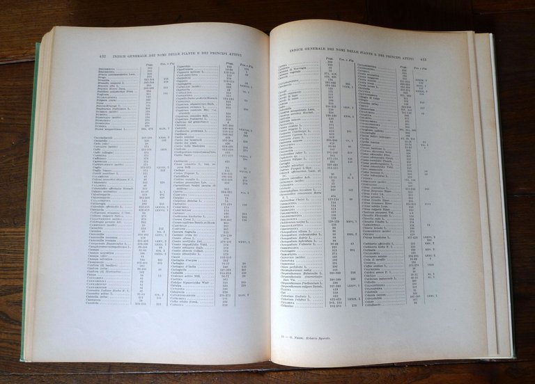 Giovanni Negri,ERBARIO FIGURATO,1960 Hoepli[botanica,piante medicinali