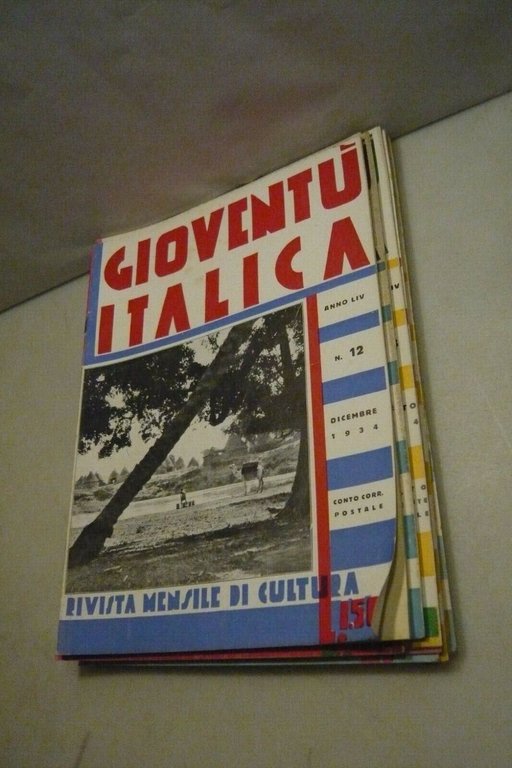 GIOVENTU’ ITALICA.Rivista mensile di cultura,1932-36[fascismo