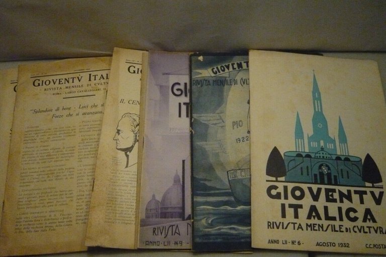 GIOVENTU’ ITALICA.Rivista mensile di cultura,1932-36[fascismo