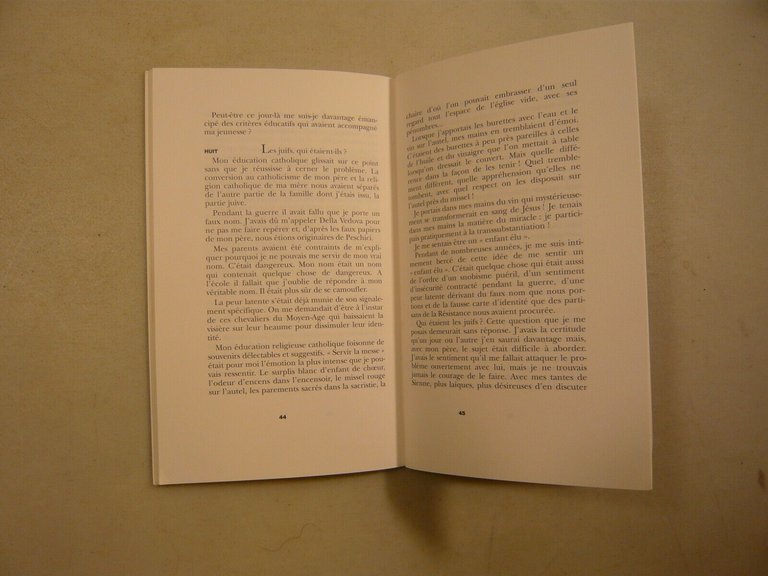 Giuliano Della Pergola,UN BAMBINO NATO DUE VOLTE, Jouve 1993