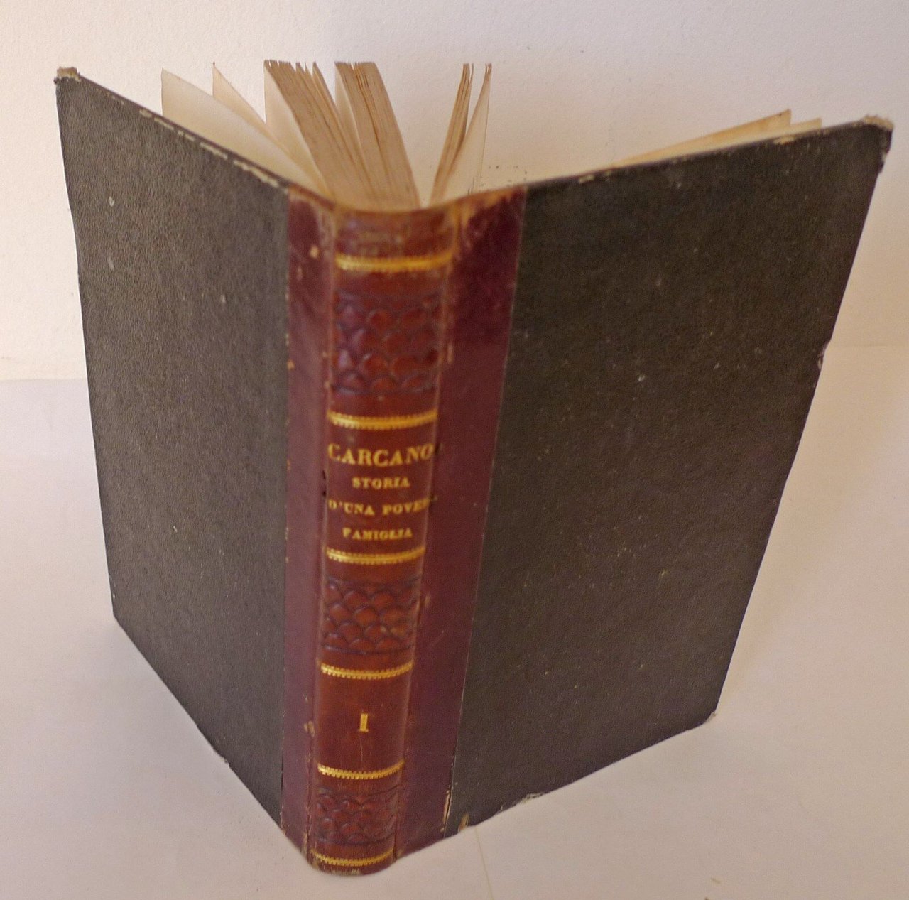 Giulio Carcano,DAMIANO.STORIA D'UNA POVERA FAMIGLIA,1850 Borroni e Scotti,Milano