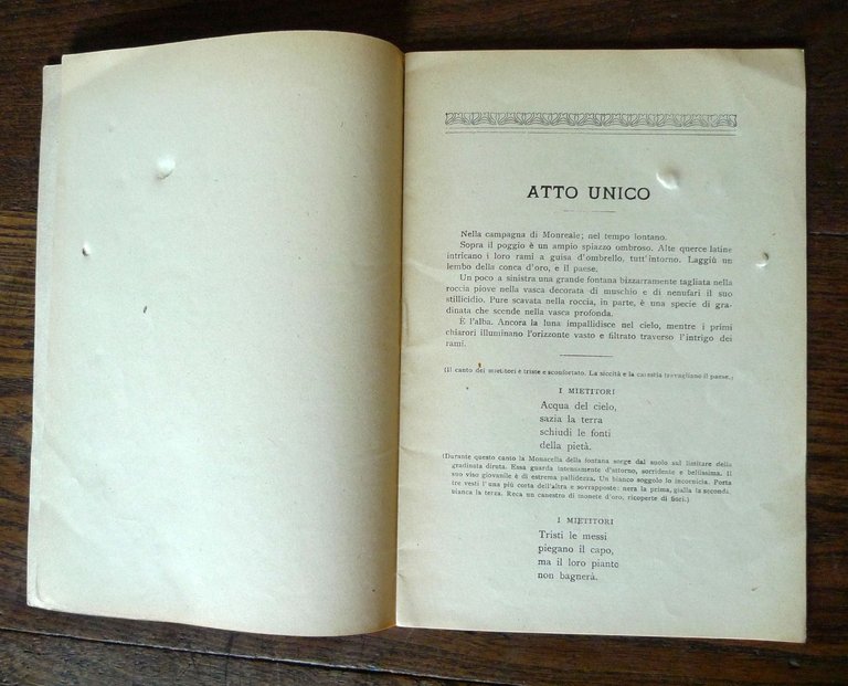 Giuseppe Adami,LA MONACELLA DELLA FONTANA.Musica:G.Mulè,Ricordi[libretto,lirica | Immagine Gallery 4