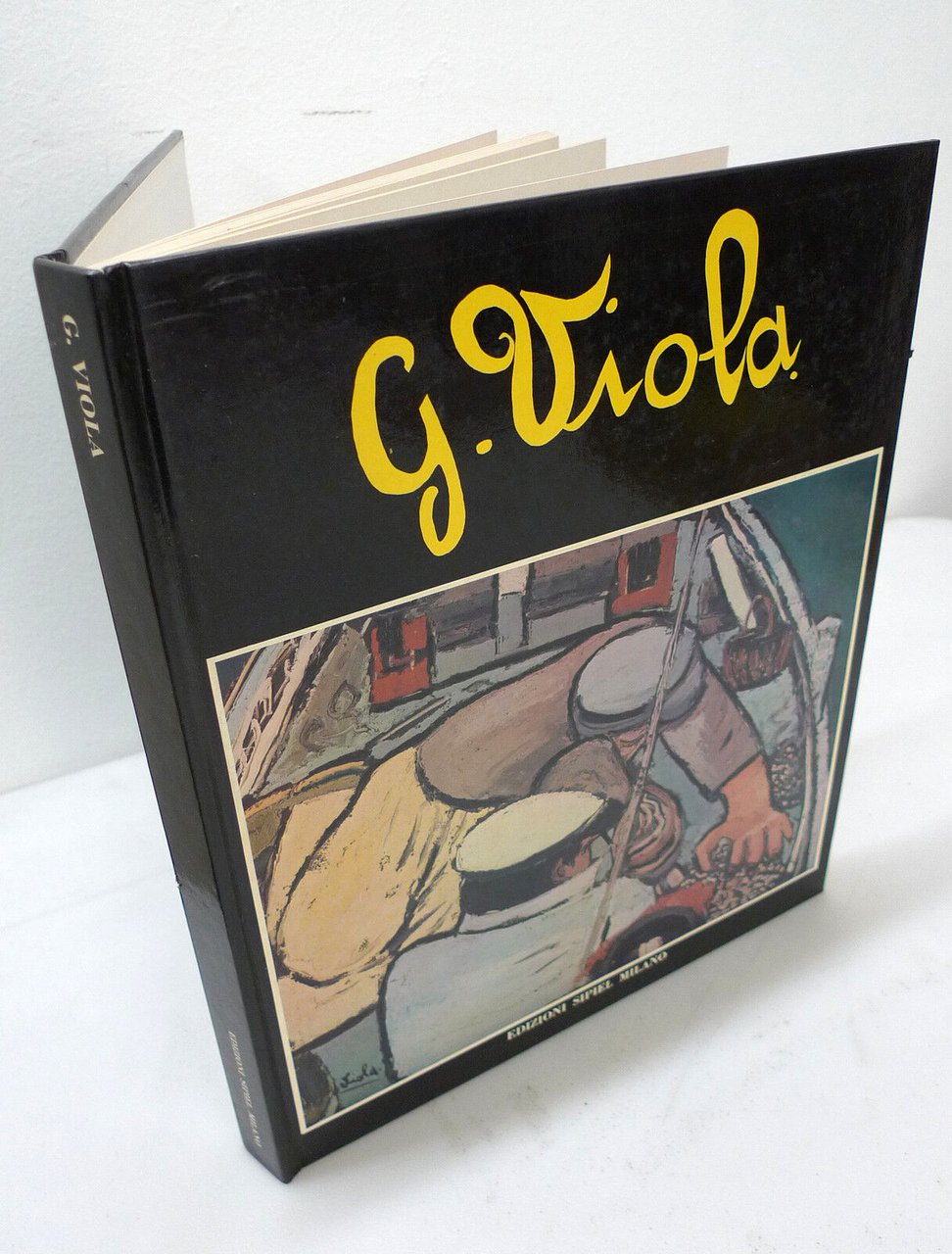 Giuseppe G.VIOLA,Sipiel 1977[catalogo,arte contemporanea,autografo,Buzzati