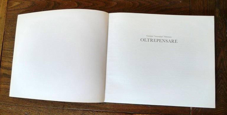 Giuseppe IOSONOPIPO Palmisano,OLTREPENSARE,2014 Erga[FOTOGRAFIA