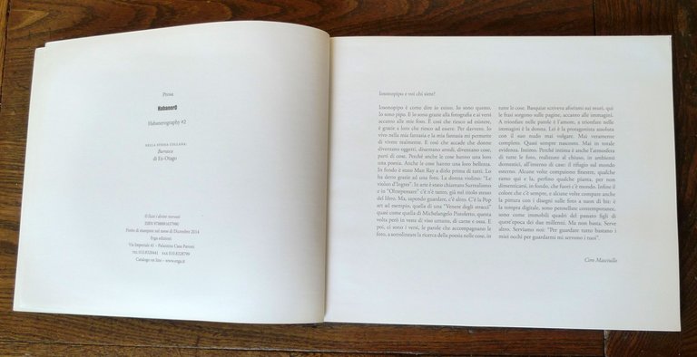 Giuseppe IOSONOPIPO Palmisano,OLTREPENSARE,2014 Erga[FOTOGRAFIA