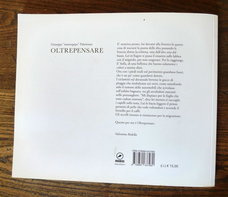 Giuseppe IOSONOPIPO Palmisano,OLTREPENSARE,2014 Erga[FOTOGRAFIA