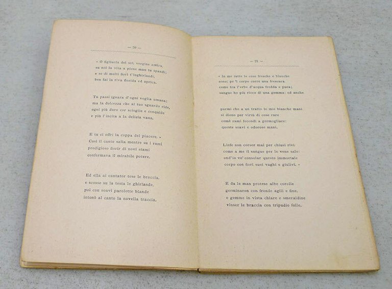 Giuseppe Lipparini,IDILLI,1900 Zanichelli[poesia,Bologna