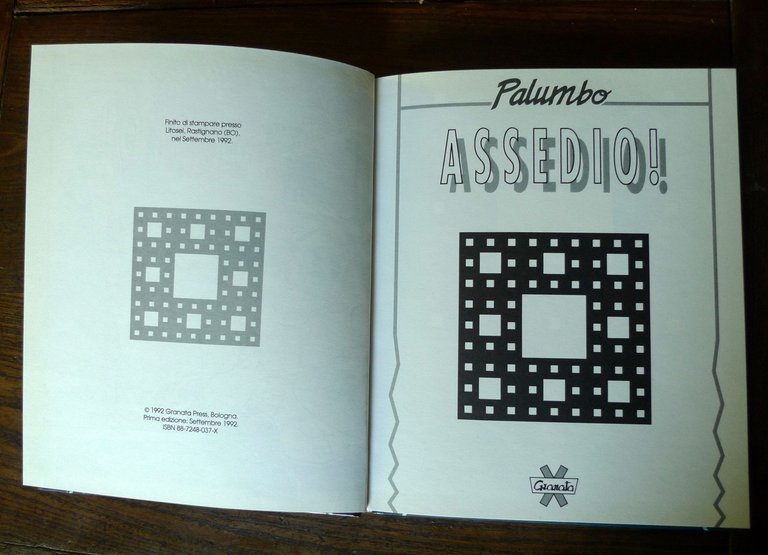 Giuseppe Palumbo,ASSEDIO!Granata Press 1992 I^ed[FUMETTI | Immagine Gallery 3