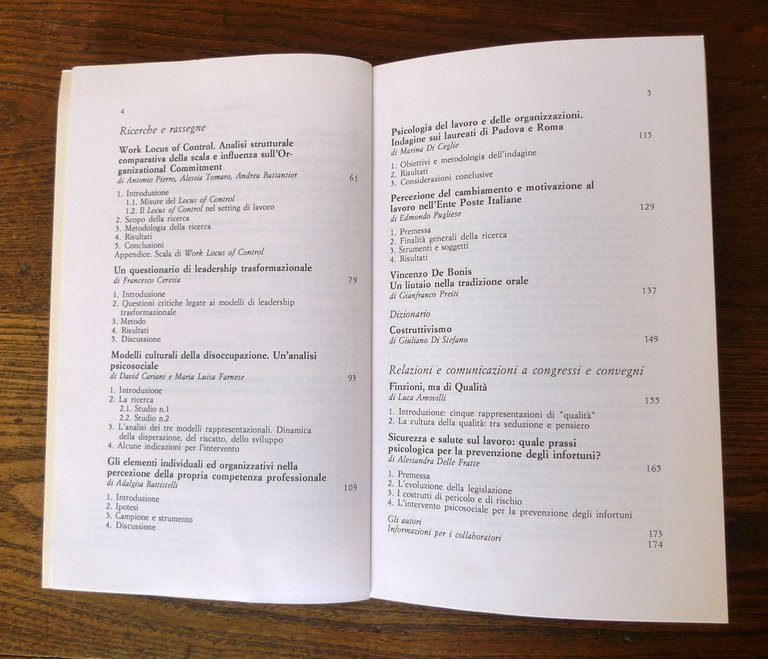 GIUSTIZIA,VALORI E LEADERSHIP NELLE ORGANIZZAZIONI,1996[psicologia del lavoro