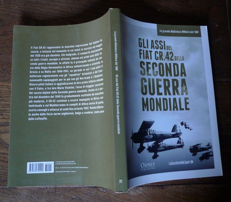 GLI ASSI DEL FIAT CR.42 DELLA SECONDA GUERRA MONDIALE,2017[storia,aviazione