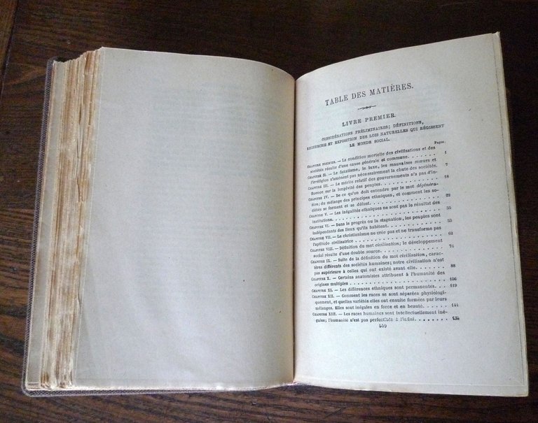 GOBINEAU,ESSAI SUR L'INÉGALITÉ DES RACES HUMAINES,1933 Lib.de Paris[RAZZISMO