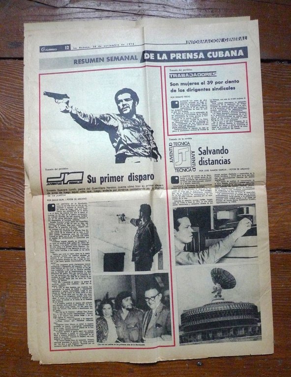 GRAMMA.ORGANO OFICIAL.PARTIDO COMUNISTA DE CUBA 1977-78[CHE,FIDEL CASTRO