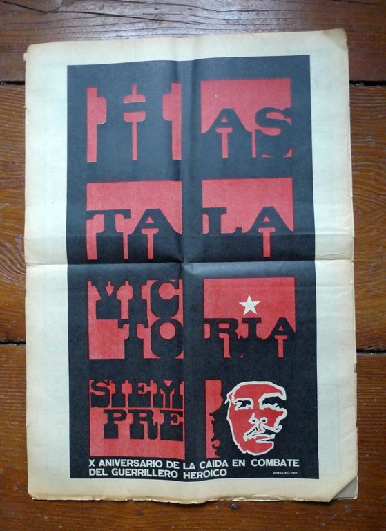 GRAMMA.ORGANO OFICIAL.PARTIDO COMUNISTA DE CUBA 1977-78[CHE,FIDEL CASTRO