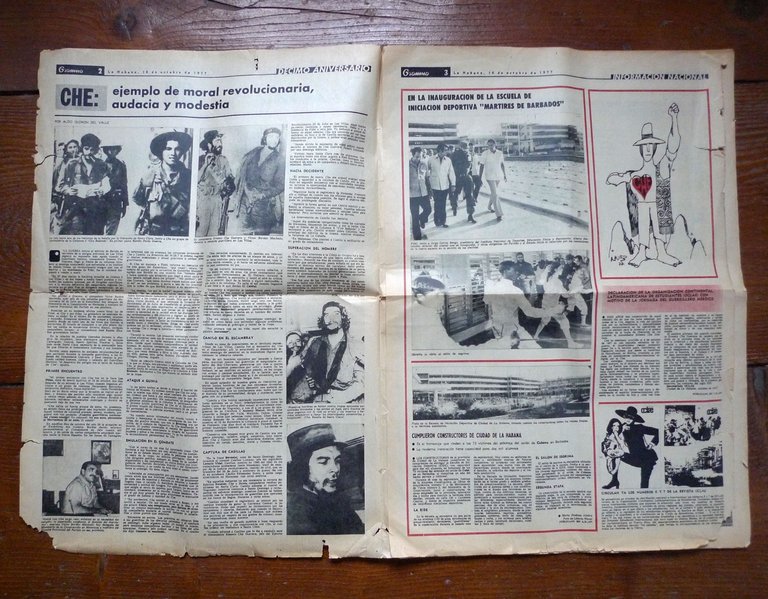 GRAMMA.ORGANO OFICIAL.PARTIDO COMUNISTA DE CUBA 1977-78[CHE,FIDEL CASTRO