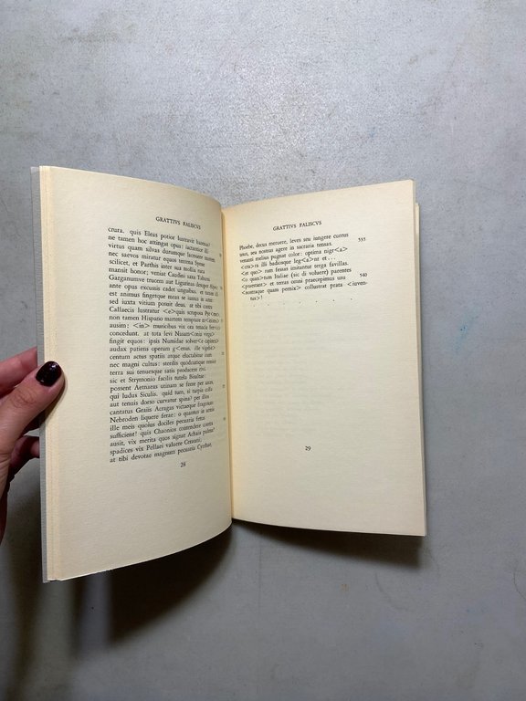 GRATTIUS FALISCUS «PRIAPEORUM» POETAE,Giardini Editori e Stampatori 1976 | Immagine Gallery 4