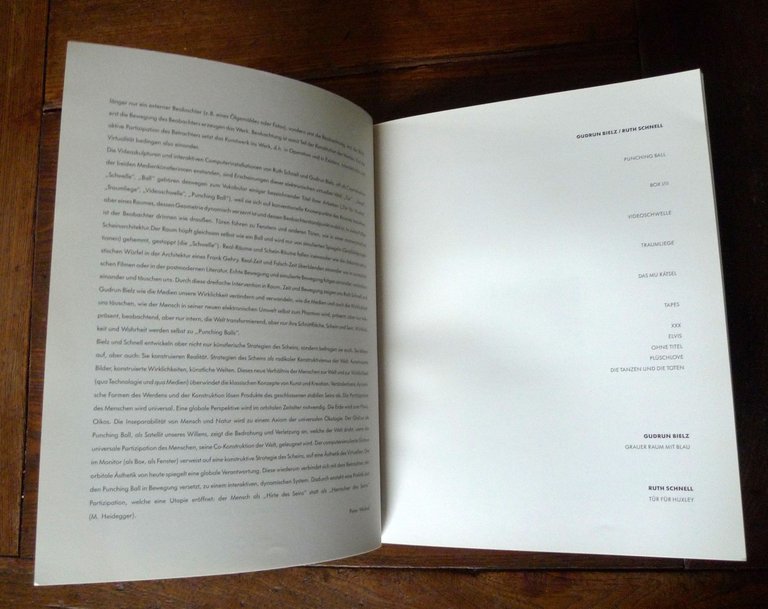 GUDRUN BIELZ RUTH SCHNELL,1990 BIENNALE DI VENEZIA APERTO[arte,media elettronici | Immagine Gallery 4