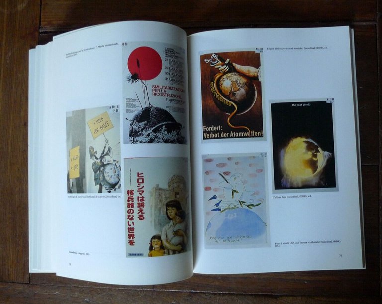GUERRA,CORSA AGLI ARMAMENTI.CATALOGO DELLA MOSTRA DEL MANIFESTO CONTRO,1987