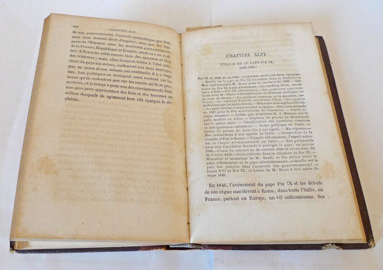 Guizot,MEMOIRES POUR SERVIR A L'HISTOIRE DE MON TEMPS vol.8,1867[storia Francia