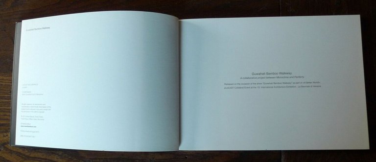 GUWAHATI BAMBOO WALKWAY,2012 Maretti[Biennale Venezia Architettura,Microclima