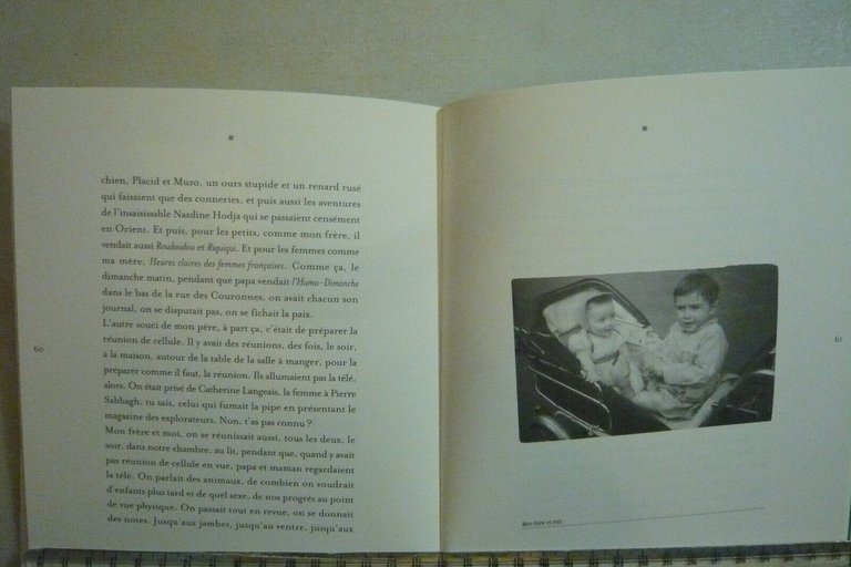 H.Raczymow,AVANT LE DELUGE,phileas fogg, 2005 [foto anni 50,francia