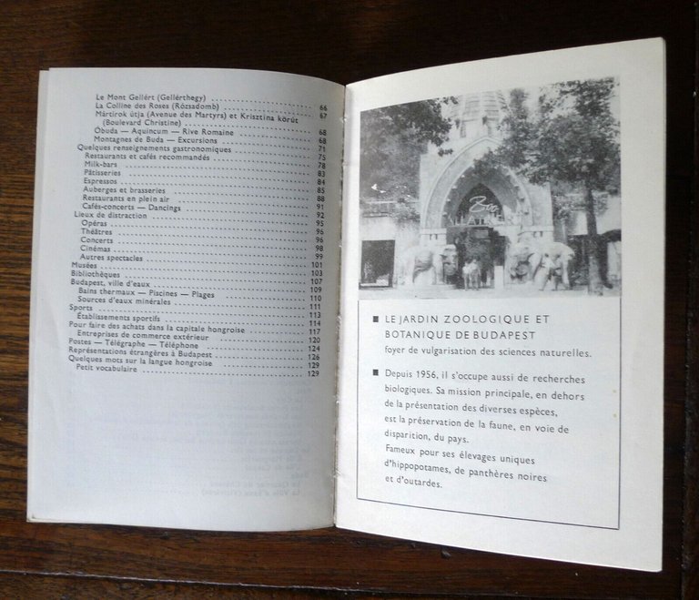 Halász,PETIT GUIDE PRATIQUE DE BUDAPEST,1965 Pannonia[guida pratica
