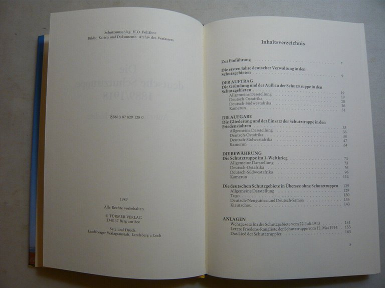 Haupt,DIE DEUTSCHE SCHUTZTRUPPE,Berg(GER),1989[tedesco