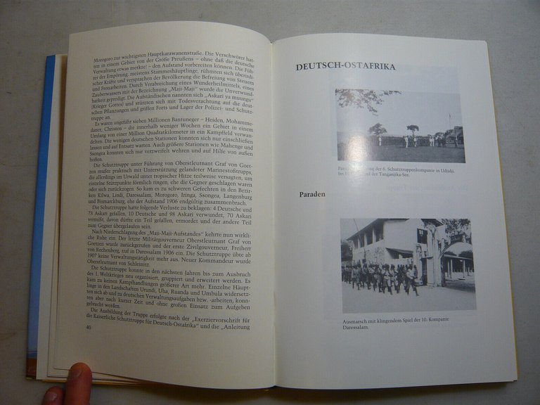 Haupt,DIE DEUTSCHE SCHUTZTRUPPE,Berg(GER),1989[tedesco