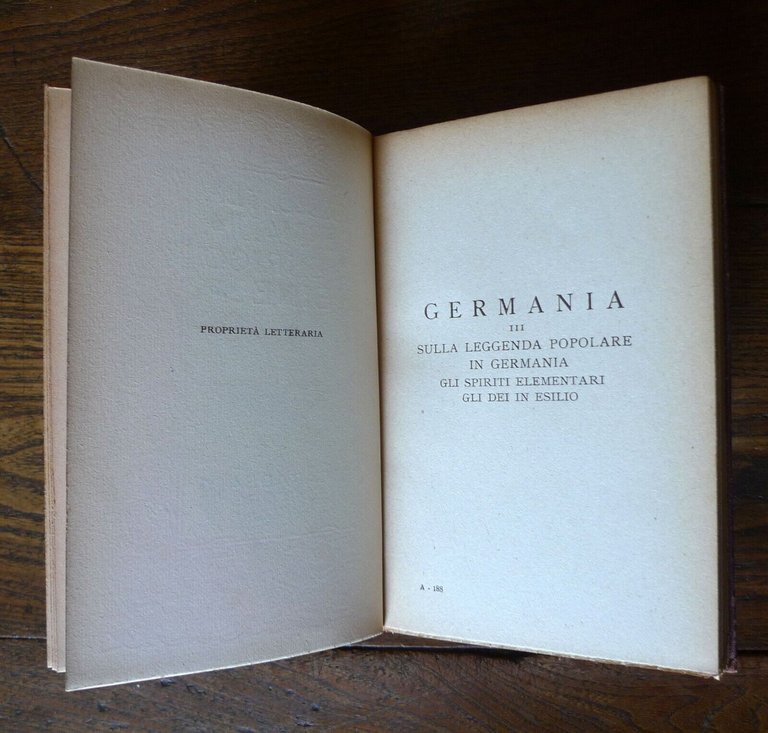 Heine,GERMANIA,1917 Carabba[RELIGIONE,FILOSOFIA,LETTERATURA