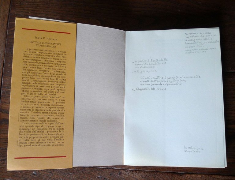 Hoffman,RITUALE E SPONTANEITÀ IN PSICOANALISI,2000 Astrolabio-Ubaldini