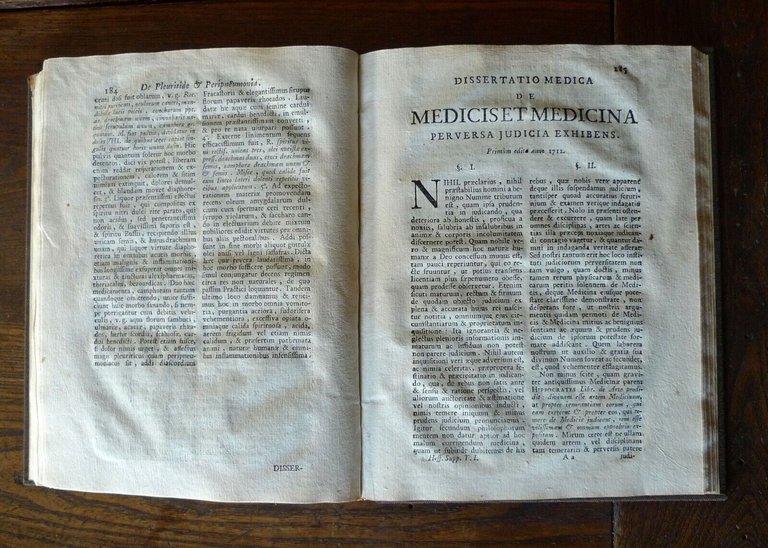 Hoffmann,Friderici Hoffmanni Operum Omnium SUPPLEMENTUM.TOMUS I,1754[MEDICINA