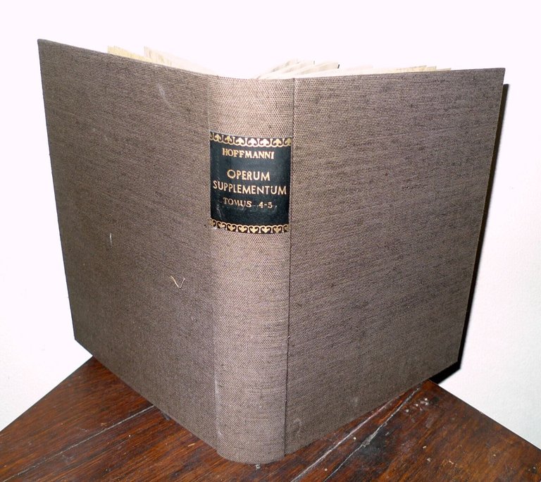 Hoffmann,Friderici Hoffmanni Operum Omnium SUPPLEMENTUM.TOMUS IV-V,1757[MEDICINA