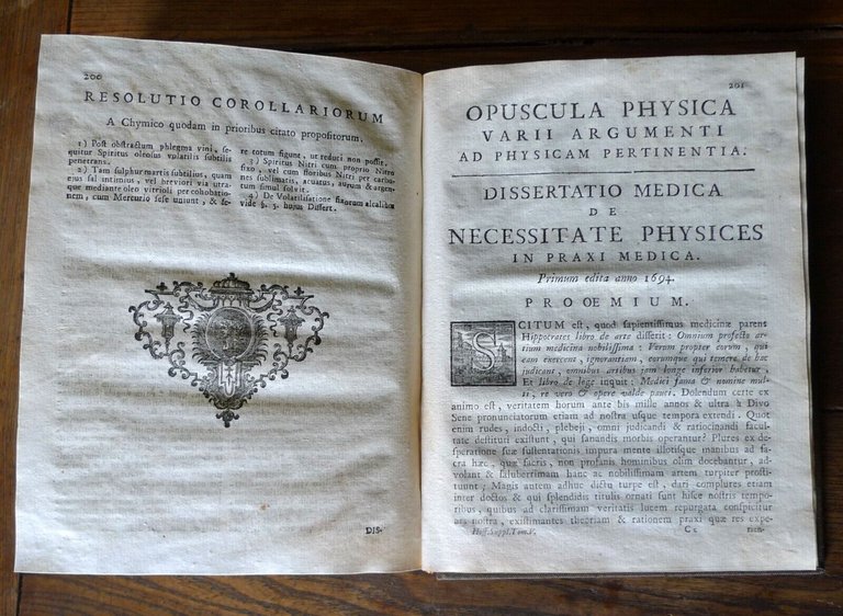 Hoffmann,Friderici Hoffmanni Operum Omnium SUPPLEMENTUM.TOMUS IV-V,1757[MEDICINA