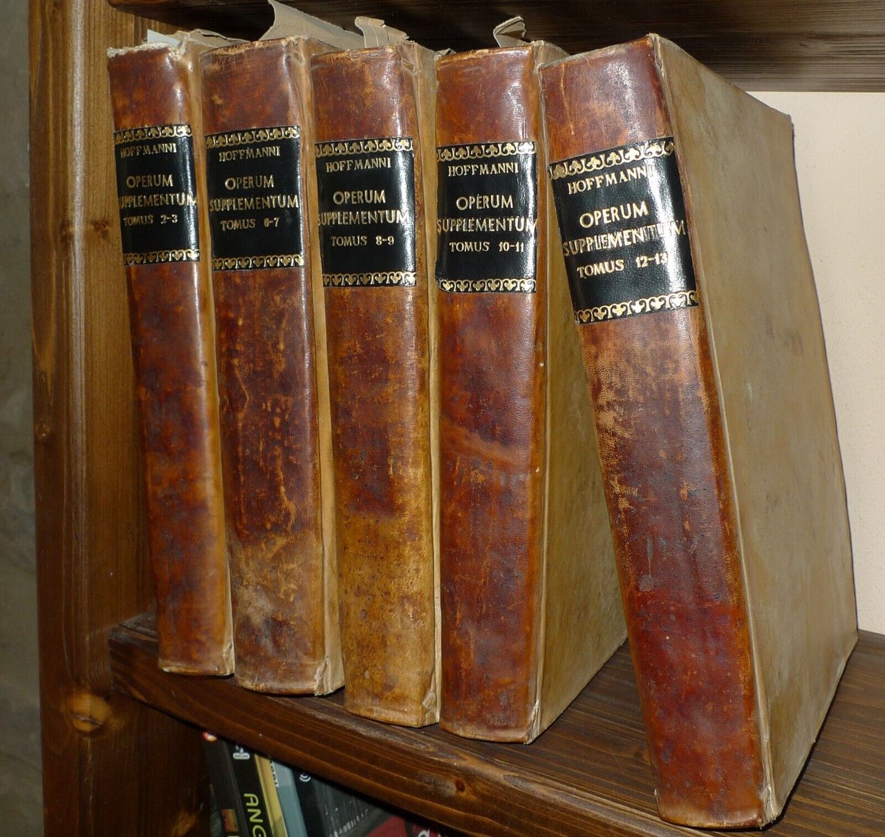 HOFFMANN,OPERUM OMNIUM PHYSICO-MEDICORUM SUPPLEMENTUM IN 13 VOL.1755-63[medicina