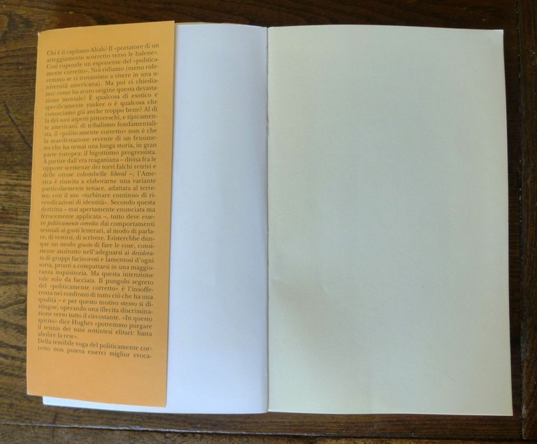 Hughes,LA CULTURA DEL PIAGNISTEO.LA SAGA DEL POLITICAMENTE CORRETTO,1994 Adelphi