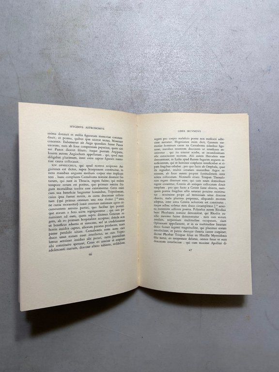 HYGINUS ASTRONOMUS, Giardini Editori e Stampatori 1976[ De Astronomia | Immagine Gallery 3