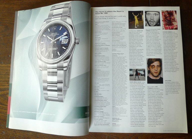 I-D MAGAZINE NO.306 SPRING 2010 [Moda,Natalia Vodianova,Olympia Le-Tan