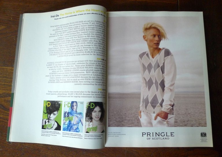 I-D MAGAZINE NO.306 SPRING 2010 [Moda,Natalia Vodianova,Olympia Le-Tan